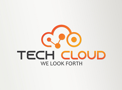 Tech Cloud Logo Design cloud logo logo tech logo technology