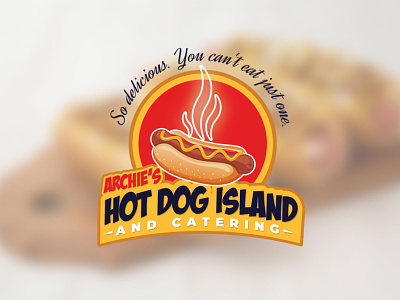 Logo-Design branding food logo hot dog logo logo design