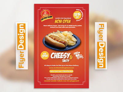 Flyer Design branding digital marketing flyer design food flyer menu