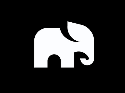 Elephant mark / Symbol / Minimalist