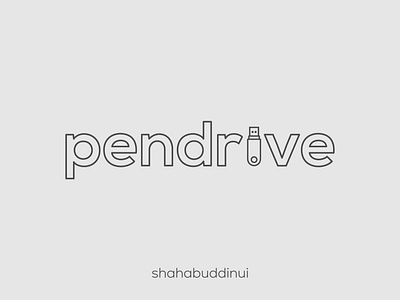 Pendrive Logo Design