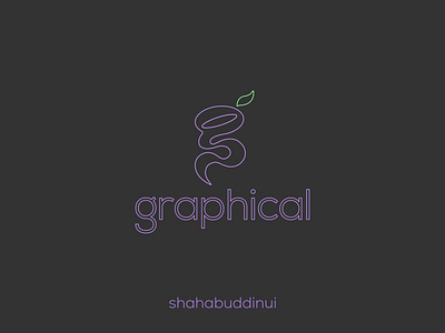 Graphical Logo Design awesome logo branding creative logo flat logo logo design minimalist logo modern logo typography unique logo design vector