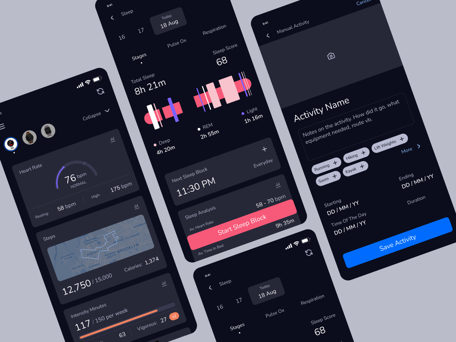 Garmin Connect Redesign by İrem Nur Akdemir on Dribbble