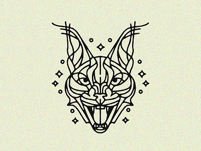 Lynx Tattoo By Alain On Dribbble