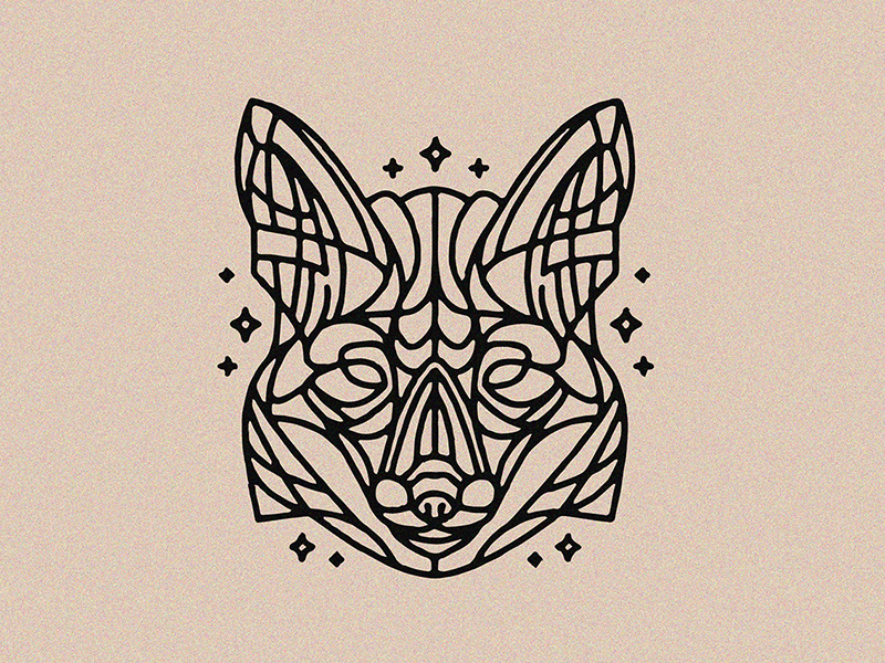 Fox - Tattoo by alain on Dribbble