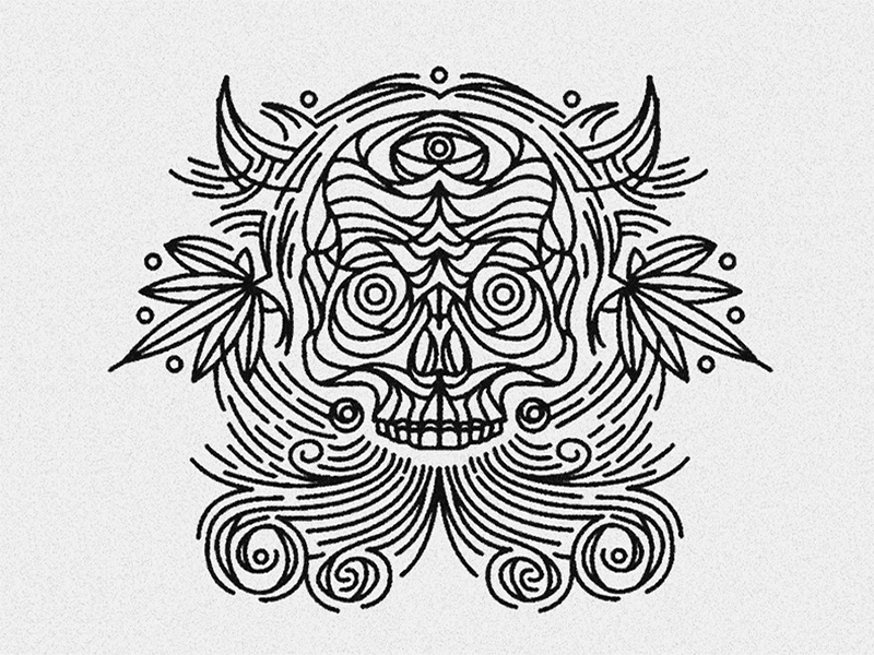 Skull king tattoo Template  PosterMyWall