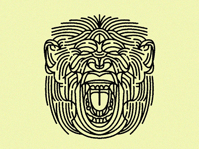 angry chimp - tattoo