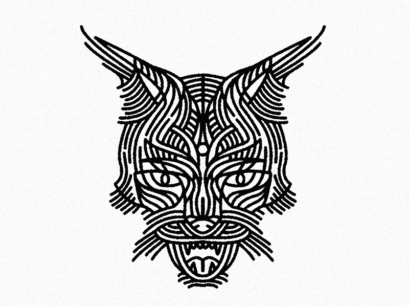 Angry Cat - Tattoo by alain on Dribbble