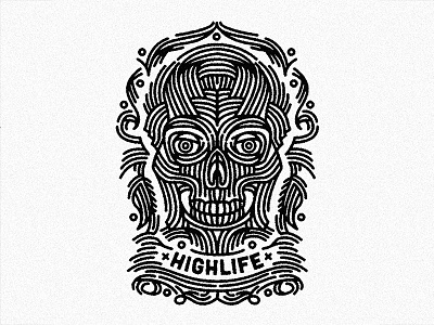 Highlife skull - (for) print