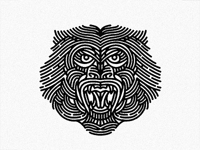 capuchin monkey - (for) Print animal capuchin decorative design illustration jungle linework monkey tattoo