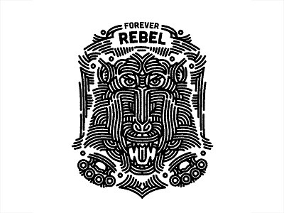 Pavian - (for) Print (forever rebel)