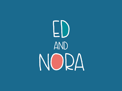 Ed and Nora eBook ebook illustration majorproject