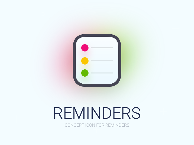 Reminders by Aideal on Dribbble