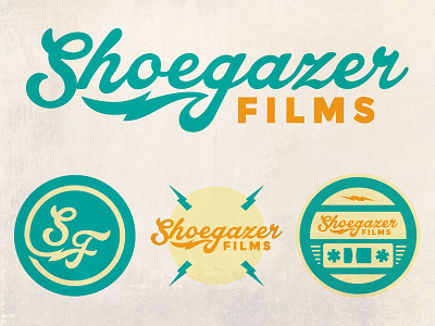 Shoegazer Films art brand design film graphic logo movies shoegazer vectorart