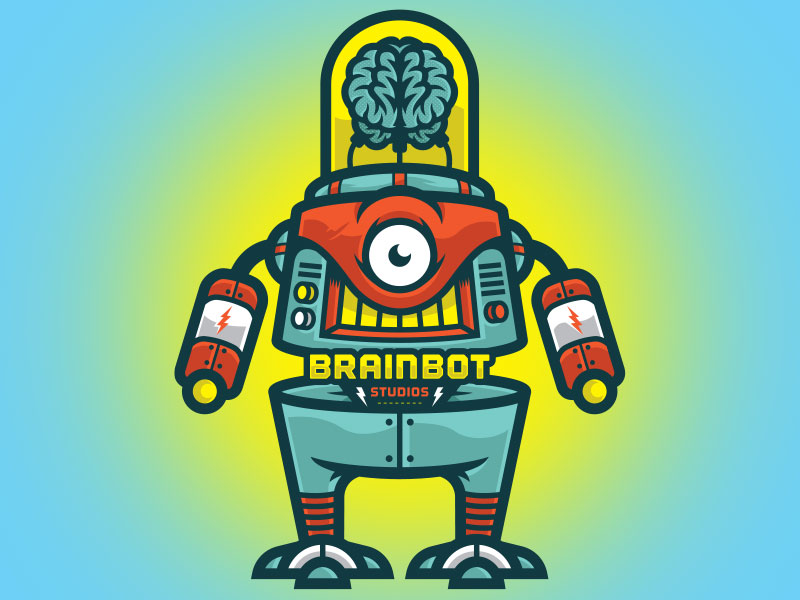 Brainbot By Danger Brain On Dribbble