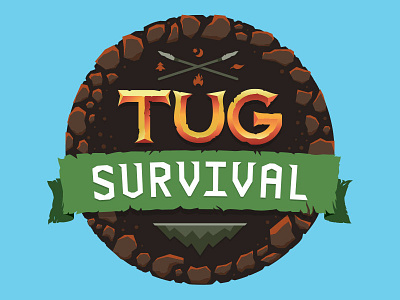 TUG Survival badge branddevelopment branding camp design graphic logo outdoor