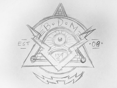 BDM Hat Logo badge branddevelopment branding camp design graphic logo outdoor