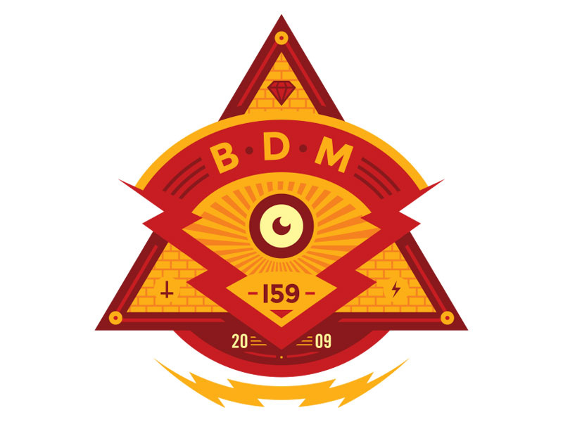 BDM Hat Logo by Danger Brain on Dribbble