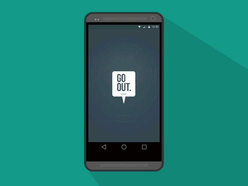 Go Out App goout restaurant barranquilla android app feed ios ui ux app design