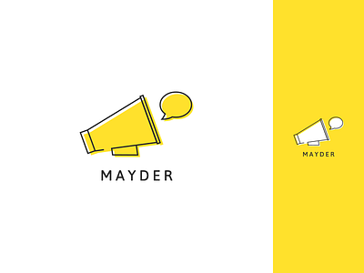 Mayder - Branding 🍉 app branddesign branding deals design discovery logo yellow