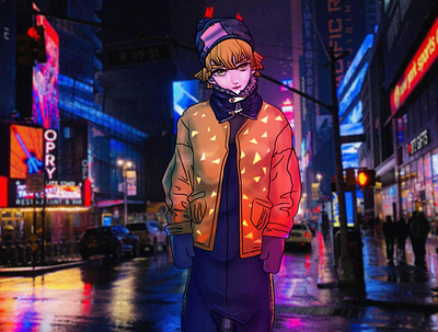 zenitsu anime animeart design design art digital illustration illustration streetwear