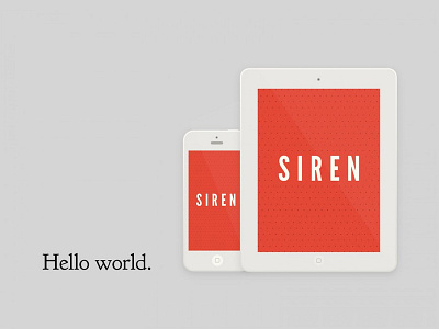 Siren Magzine identity magazine siren