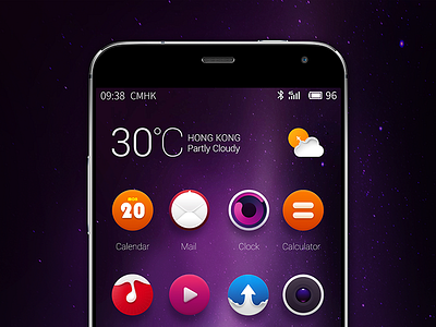 Molipop Theme android app flymeos4 pink theme