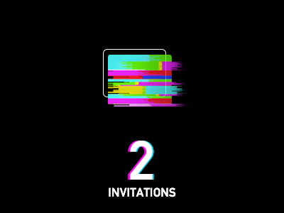 2XDribbble Invites again invitation invited invites