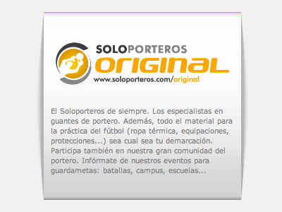 Soloporteros web design soloporteros sport web