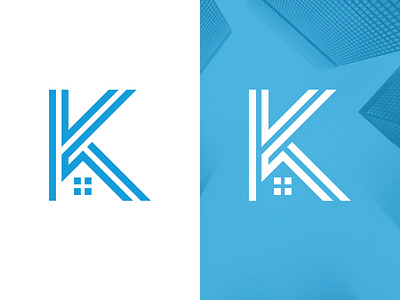 K + Home + T abstract branding design flat icon illustration logo minimal type typography vector