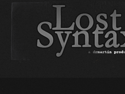 lost syntax play 2