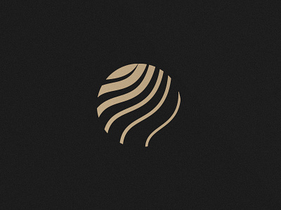 New Logo branding circle design identity lines logo symmetry waves wip