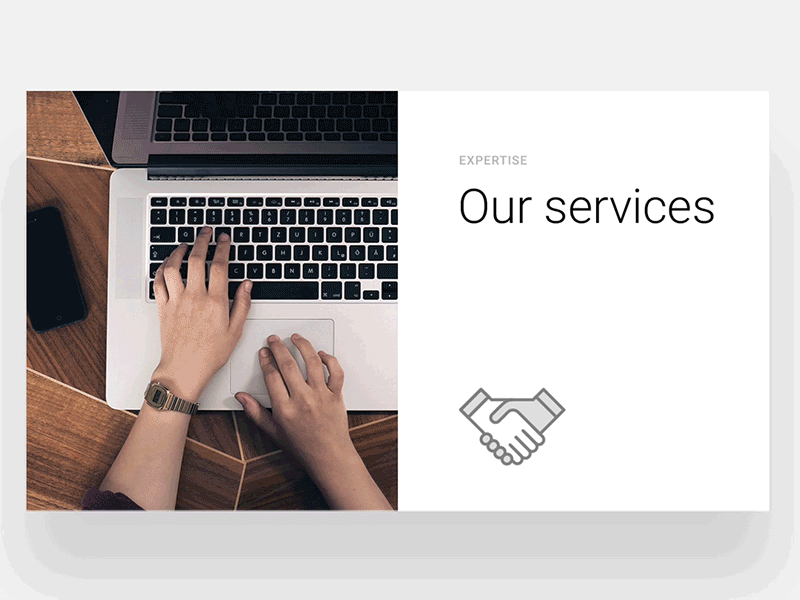 Startup widget dribbble