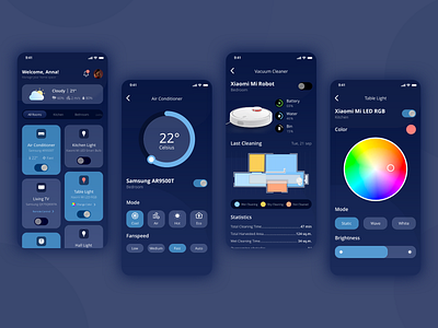 Smart Home App Concept