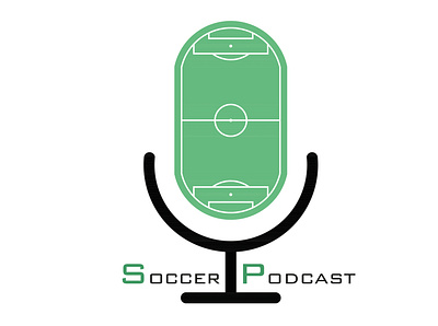 soccer podcast's logo armand mohamadi design football jouyoffice logo logodesign minimal soccer soccerpodcast