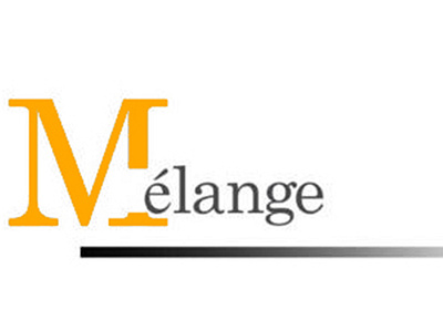 Mélange's logo armand mohamadi design jouyoffice logo logodesign minimal