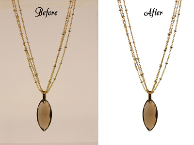 Jewellry Background Remove and Retouch
