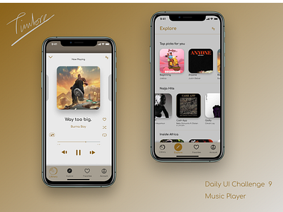 Music Player Page dailyui dailyuichallenge design ui ui design ux
