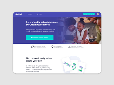 Parent Landing Page