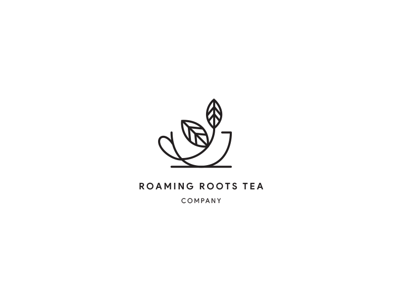 Roaming Roots Logo Concepts concept design icon ideas illustration logo tea