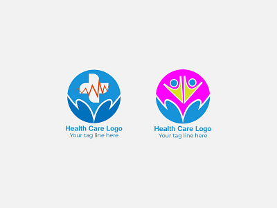 Health Care Logo, medical logo. branding design graphic design human heaith logo