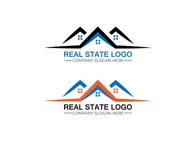 Real state logo. branding graphic design