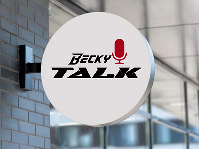 Becky Logo on Signage