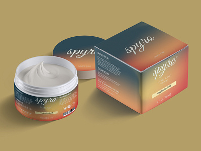 Face Cream Label & Packaging Design