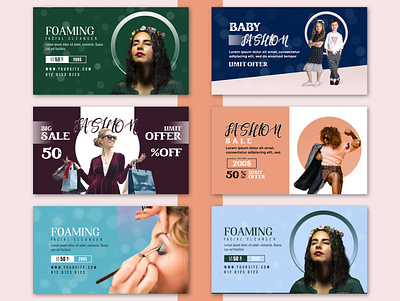 Cosmetics and Fashion social media banner design banner banner ads branding cosmetics banne design facebook cover fashion banner graphic design gym banner illustration logo logo design social media banner vector web banner web header wordpress website worfpress website