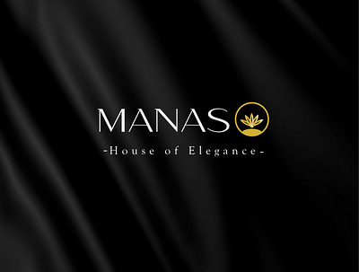 Manas design illustration logo minimal