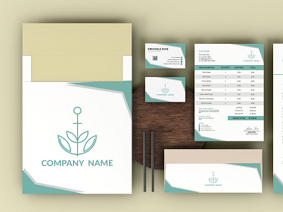 Stationary Design branding design flyer design illustration