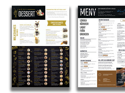 Restaurant Menu banner design branding brochure flyer design illustration