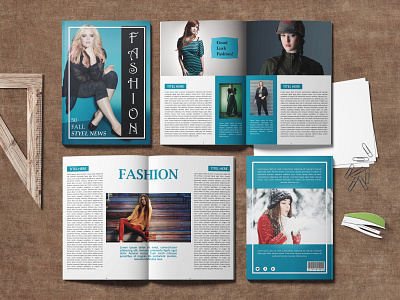 Magazin banner design branding design flyer design illustration