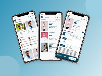 Mobile App Design for Meet Your Doctor